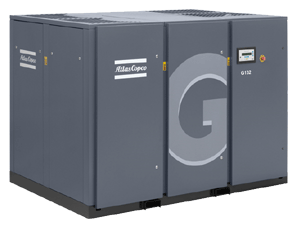 ATLAS COPCO GA 75 OIL LUBRICATED - AIR COOLED RENTAL COMPRESSOR 